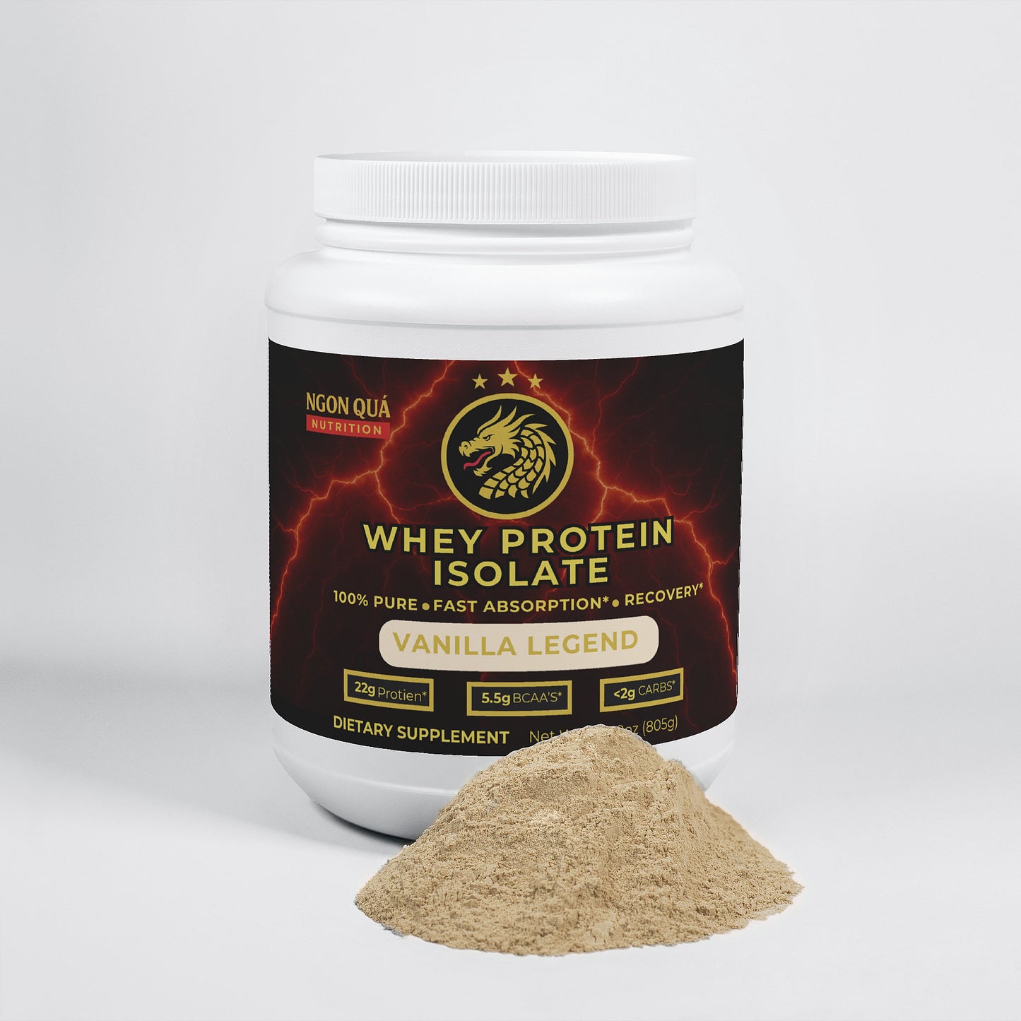 Ngon Quá Whey Isolate – Vanilla